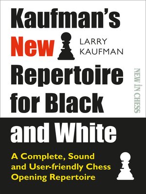cover image of Kaufman's New Repertoire for Black and White
